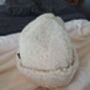 Pure Merino Wool Beanie Hat In Pastel Beige, thumbnail 4 of 5