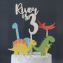 Personalised Cake Topper, Dinosaurs, thumbnail 8 of 8