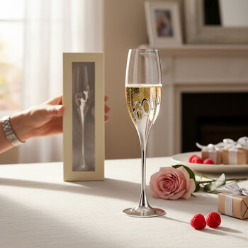 60th Birthday Champagne Flute – Elegant Gift In Presentation Box, 2 of 6