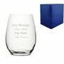 Engraved 20oz Stemless Wine Glass, thumbnail 1 of 4