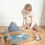 Personalised Wooden Dinosaur World Car Train Set, thumbnail 6 of 10