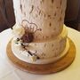 Personalised Bamboo Wedding Cake Base/Stand, thumbnail 2 of 6