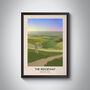 The Ridgeway National Trail Travel Poster Art Print, thumbnail 1 of 8