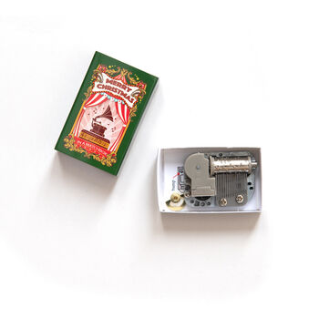 Christmas Music Box Kit In A Matchbox, 5 of 8