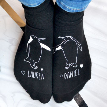 Personalised Penguin Socks, 3 of 3