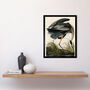 Audubon Birds Great Blue Heron Painting Wall Art Print, thumbnail 2 of 3