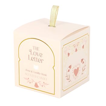 The Love Letter Rose And Vanilla Musk Candle, 2 of 5