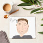 Personalised Family Faces Placemat For Him, thumbnail 1 of 4