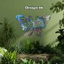 Metal Mandala Butterflies With Flowers Garden Decor, thumbnail 7 of 10