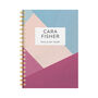 Personalised Colour Block Combined Diary And Notebook, thumbnail 12 of 12