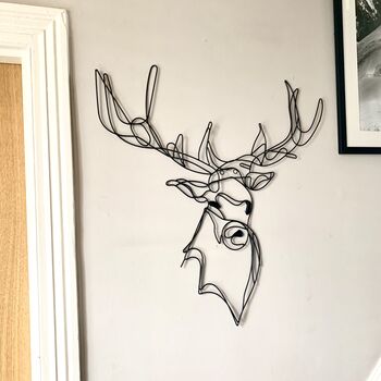 Bull Wire Wall Art, 5 of 8