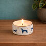 Just Paws Ceramic Tealight Candle Holder In Gift Box, thumbnail 1 of 5