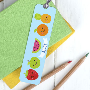 Children's Personalised Summer Fruit Bookmark, 2 of 5