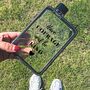 'Have Courage And Be Kind' Quote Flat Water Bottle, thumbnail 2 of 8