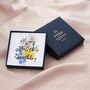 Personalised Happy 50th Birthday Necklace Gift Box, thumbnail 2 of 4