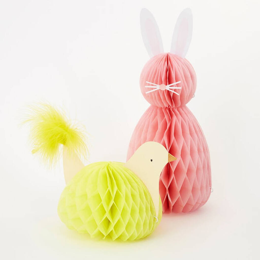 Easter Paper Decorations By Little Lulubel