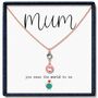 Personalised Create Your Own Mother And Children Birthstones Necklace, thumbnail 8 of 8