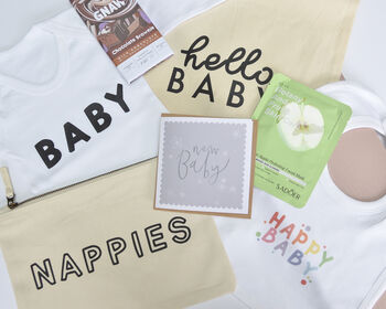 Personalised New Baby Gift Box Hamper, 2 of 10