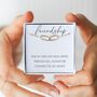 Friendship Necklace – Gift For Best Friend, Side By Side Or Miles Apart, Meaningful Jewellery For Best Friend, thumbnail 1 of 6