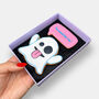 Vegan Personalised Ghosted Halloween Letterbox Iced Cookies, thumbnail 3 of 11