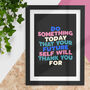 Your Future Self Will Thank You Typography Print, thumbnail 1 of 2