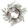 Indoor Outdoor Snowdrifts Extra Large Luxury Wreath, thumbnail 3 of 7