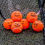 Six Spooky Pumpkin Halloween Tennis Balls, thumbnail 2 of 7
