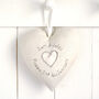 Personalised 2nd Cotton Wedding Anniversary Heart Gift, thumbnail 5 of 10