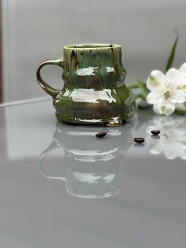 Tea/Coffee Mug, Handmade Porcelain, 2 of 4