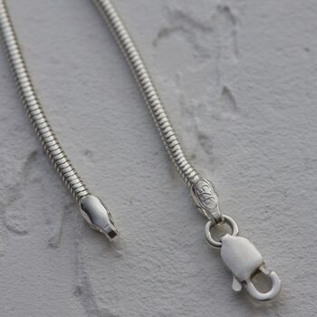 Sterling Silver Chain For Women All Sizes, 2 of 7