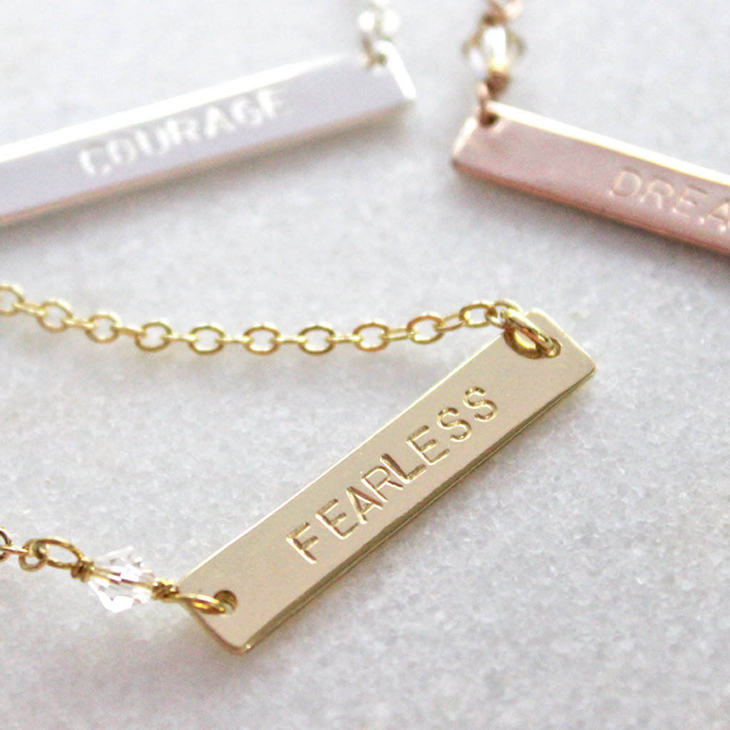 Personalised Name Necklace, 1 of 6