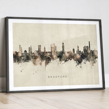 Bradford Skyline Cityscape Art Print, 12 of 12