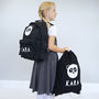 Personalised Panda Children's School Backpack, thumbnail 3 of 6