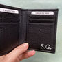 Personalised Leather Wallet, Personalised Gift, thumbnail 7 of 8