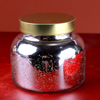 G Decor Large Aurielle Grande Linen Fragrance Hand Poured Soy Wax Jar Candle Mercury In Silver Or Rose Gold Finish, 7 of 8