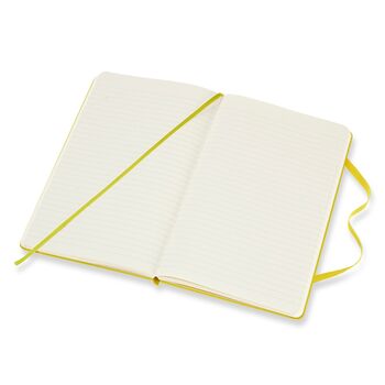 Personalised Moleskine Classic Notebook – Lemon Green Large, 4 of 8