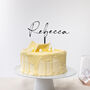 Personalised Decorative Name Cake Topper, thumbnail 4 of 10