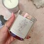 Libra Pink Opal Crystal Candle, thumbnail 2 of 3