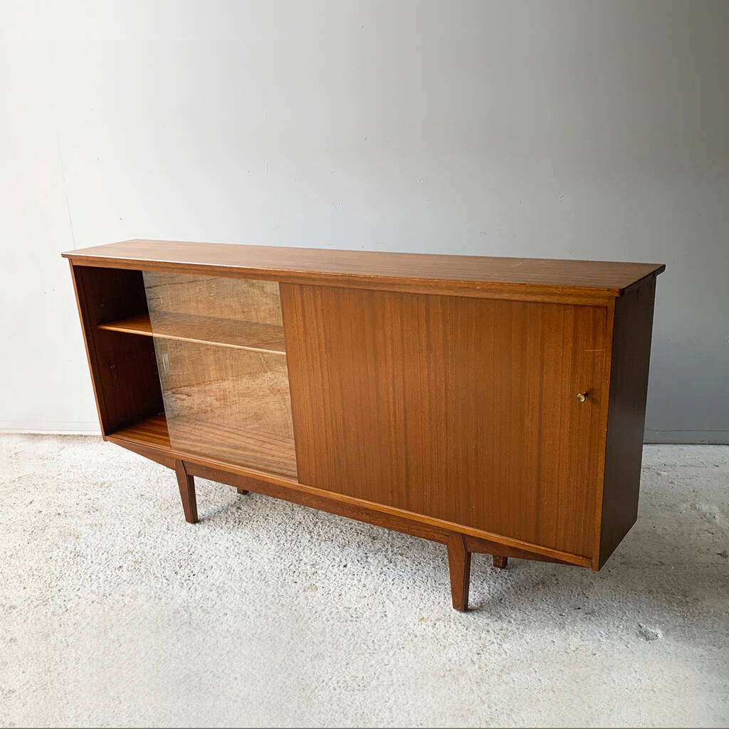 1960’s Mid Century Teak Book Case / Sideboard By Avalon, 1 of 7
