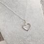 The Silver Heart Necklace, thumbnail 4 of 8