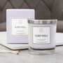 Personalised 'Sleep Well' Scented Candle, thumbnail 1 of 7