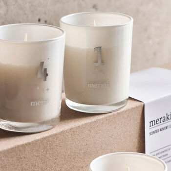 Frozen Meadow Scented Advent Candles, 3 of 6