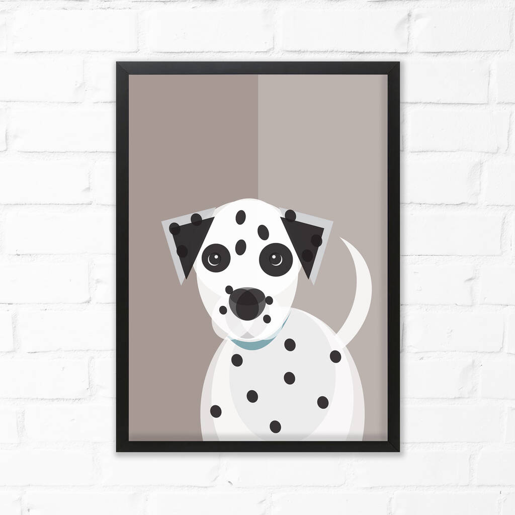 Dalmation Art Print By Mimi & Mae 