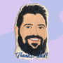 Personalised Bespoke Portrait Iced Biscuit, thumbnail 1 of 3