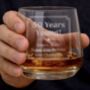 Personalised Etched Rum Glass, thumbnail 1 of 7