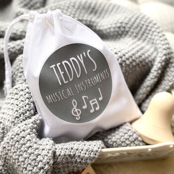 Personalised Musical Instruments Toy Storage Bag, 2 of 6