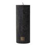 Charcoal Black Pillar Candle, thumbnail 4 of 4