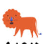 Red Lion Print For Kids' Rooms, thumbnail 2 of 2