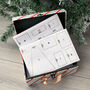 Personalised Wooden North Pole Scene Advent, thumbnail 2 of 6