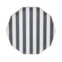 Midnight Blue Cabana Stripe Party Plates X Eight, thumbnail 1 of 2